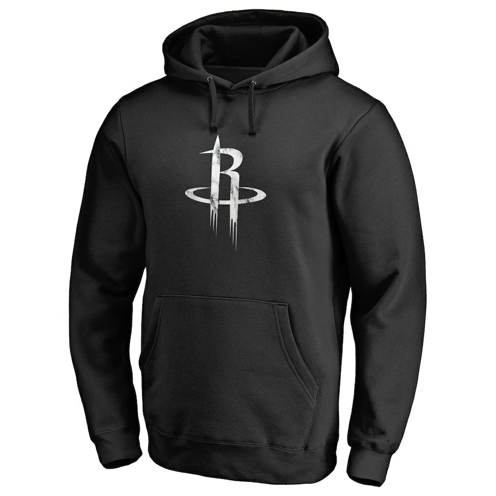 NBA - Houston Rockets Marble Logo Pullover Hoodie - Black