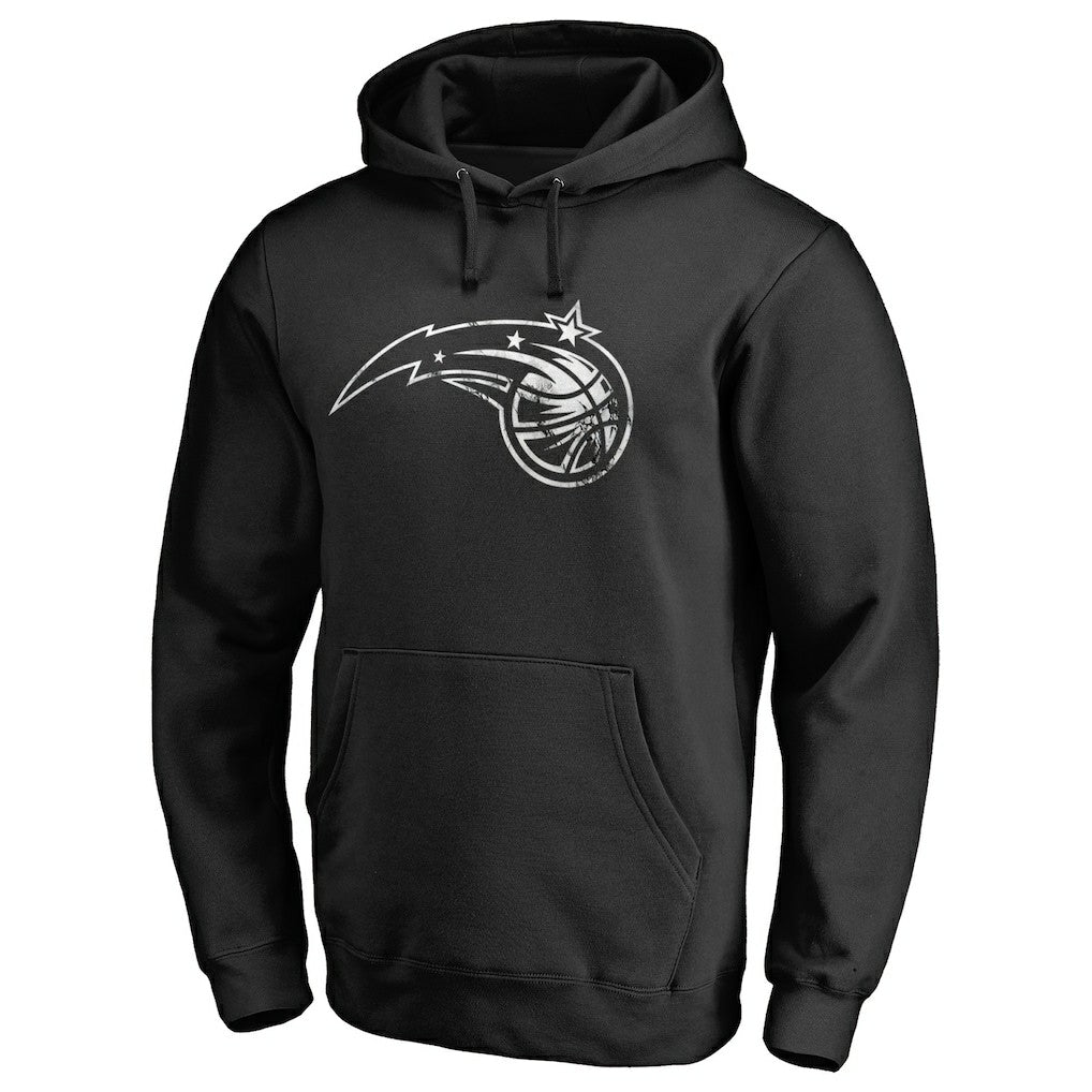 NBA - Orlando Magic Marble Logo Pullover Hoodie - Black
