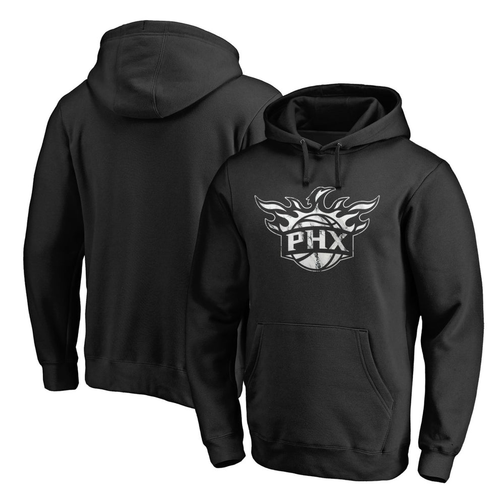NBA - Phoenix Suns Marble Logo Pullover Hoodie - Black