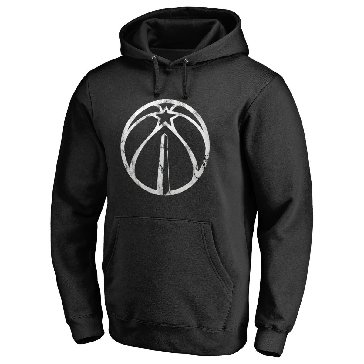 NBA - Washington Wizards Marble Logo Pullover Hoodie - Black