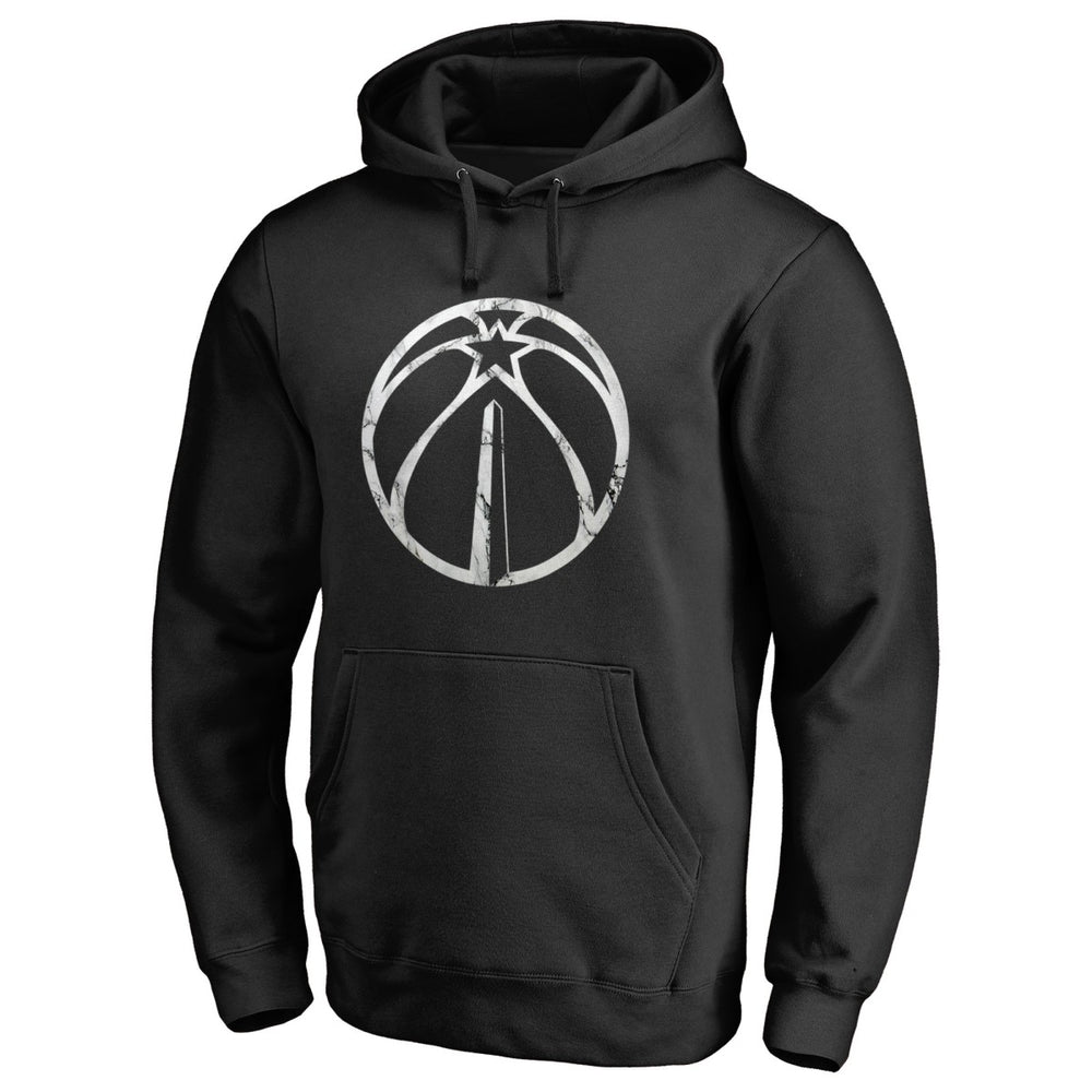 NBA - Washington Wizards Marble Logo Pullover Hoodie - Black