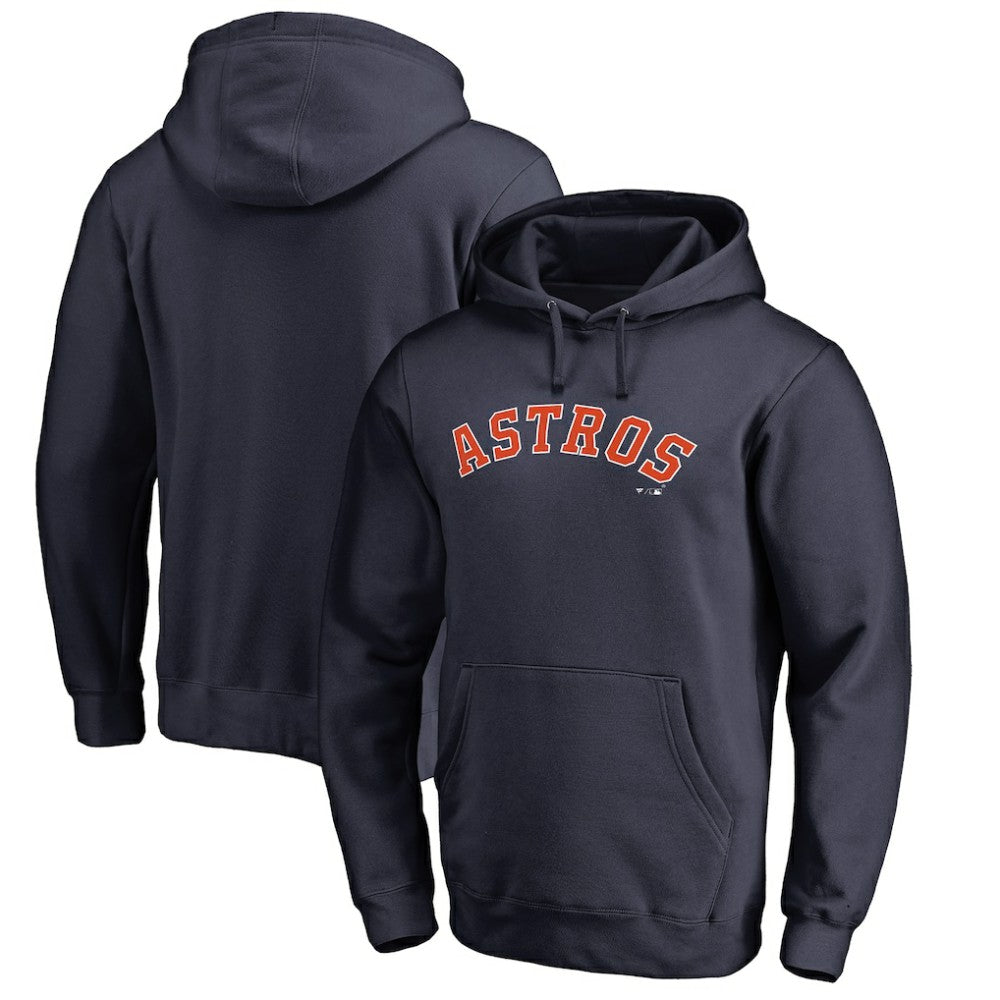 Houston Astros Official Wordmark Fitted Pullover Hoodie Near Me