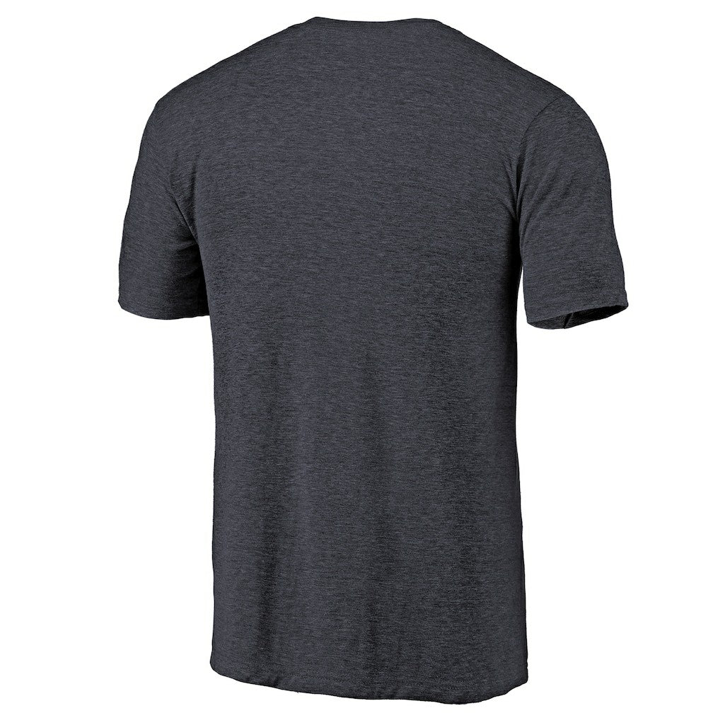 Chicago Bears Throwback Logo Tri-Blend T-Shirt Navy - NFL