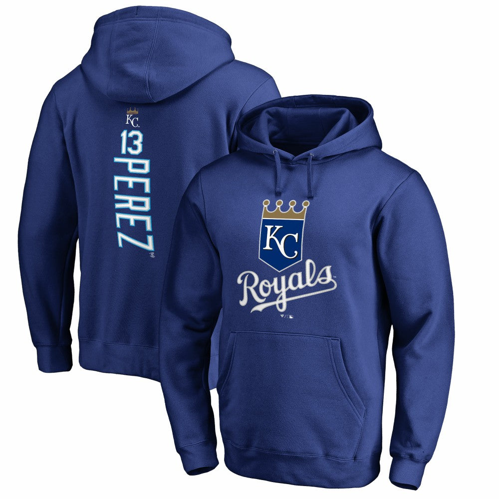Salvador Perez Kansas City Royals Backer Pullover Hoodie Lifestyle