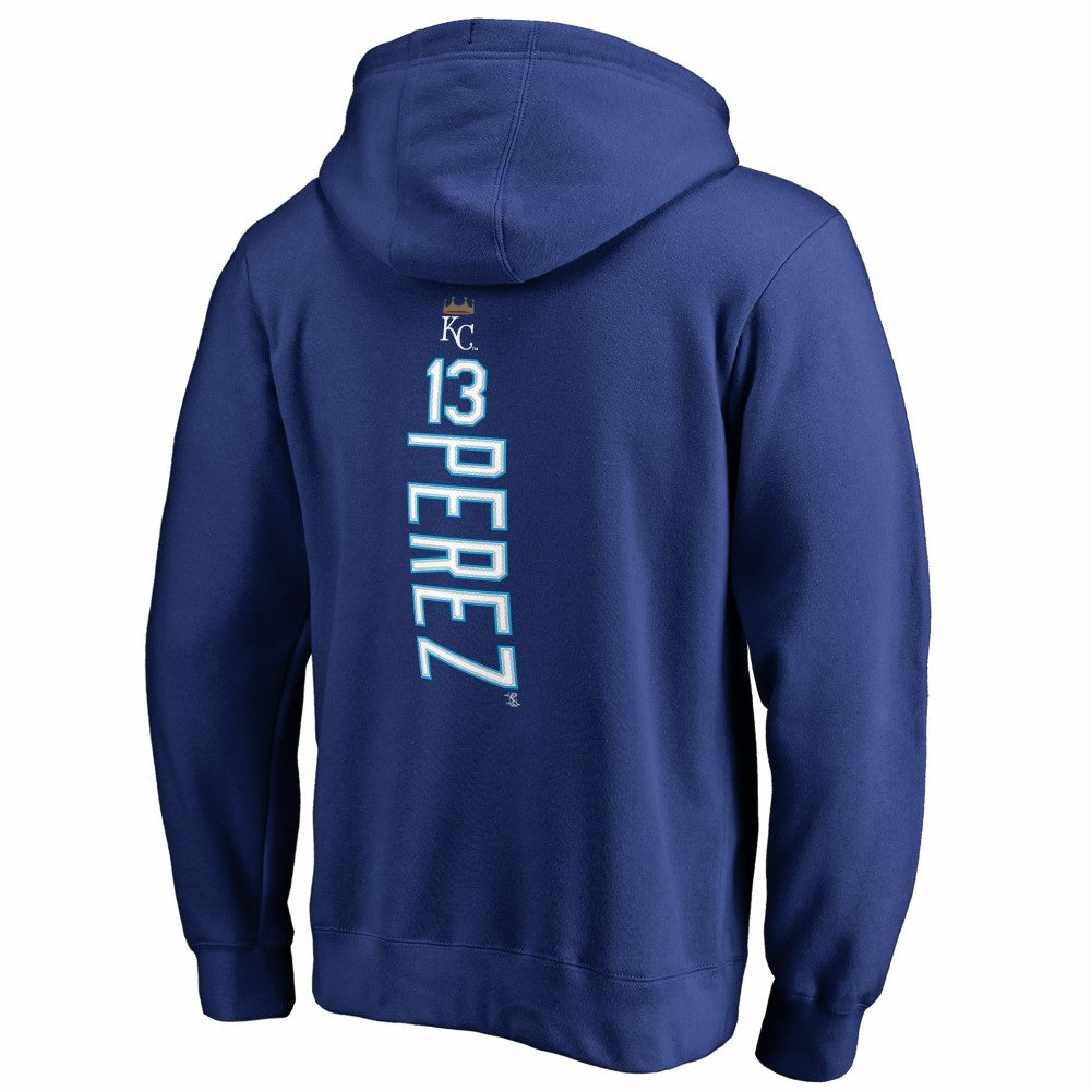 Salvador Perez Kansas City Royals Backer Pullover Hoodie Lifestyle