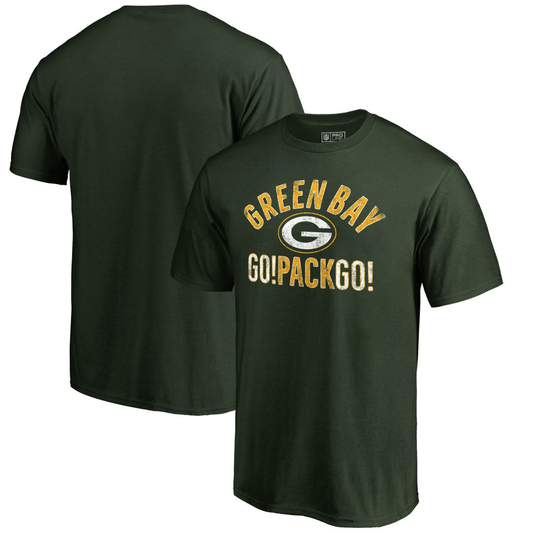 Green Bay Packers Hometown Collection Go Pack Go T-Shirt Green - NFL
