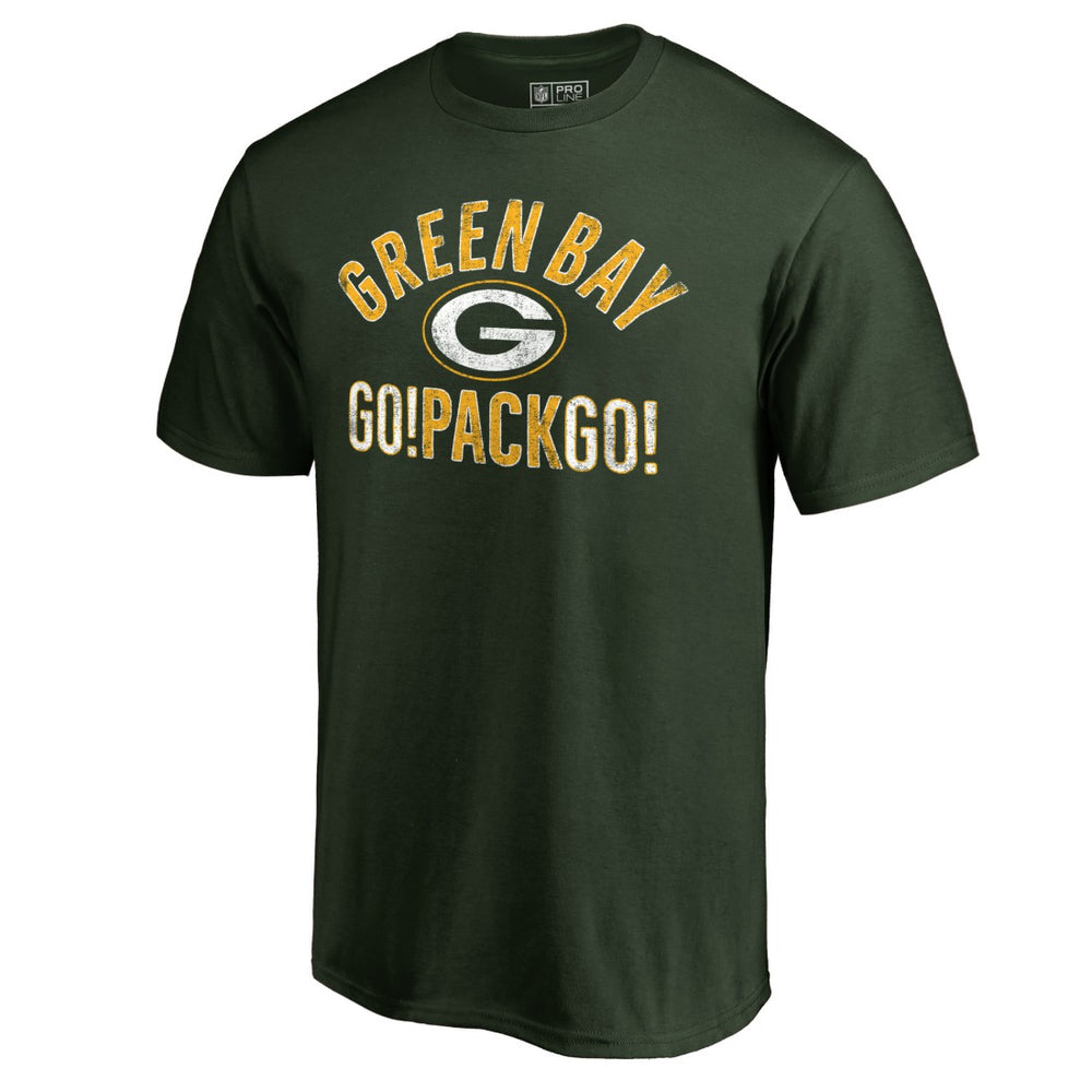Green Bay Packers Hometown Collection Go Pack Go T-Shirt Green - NFL