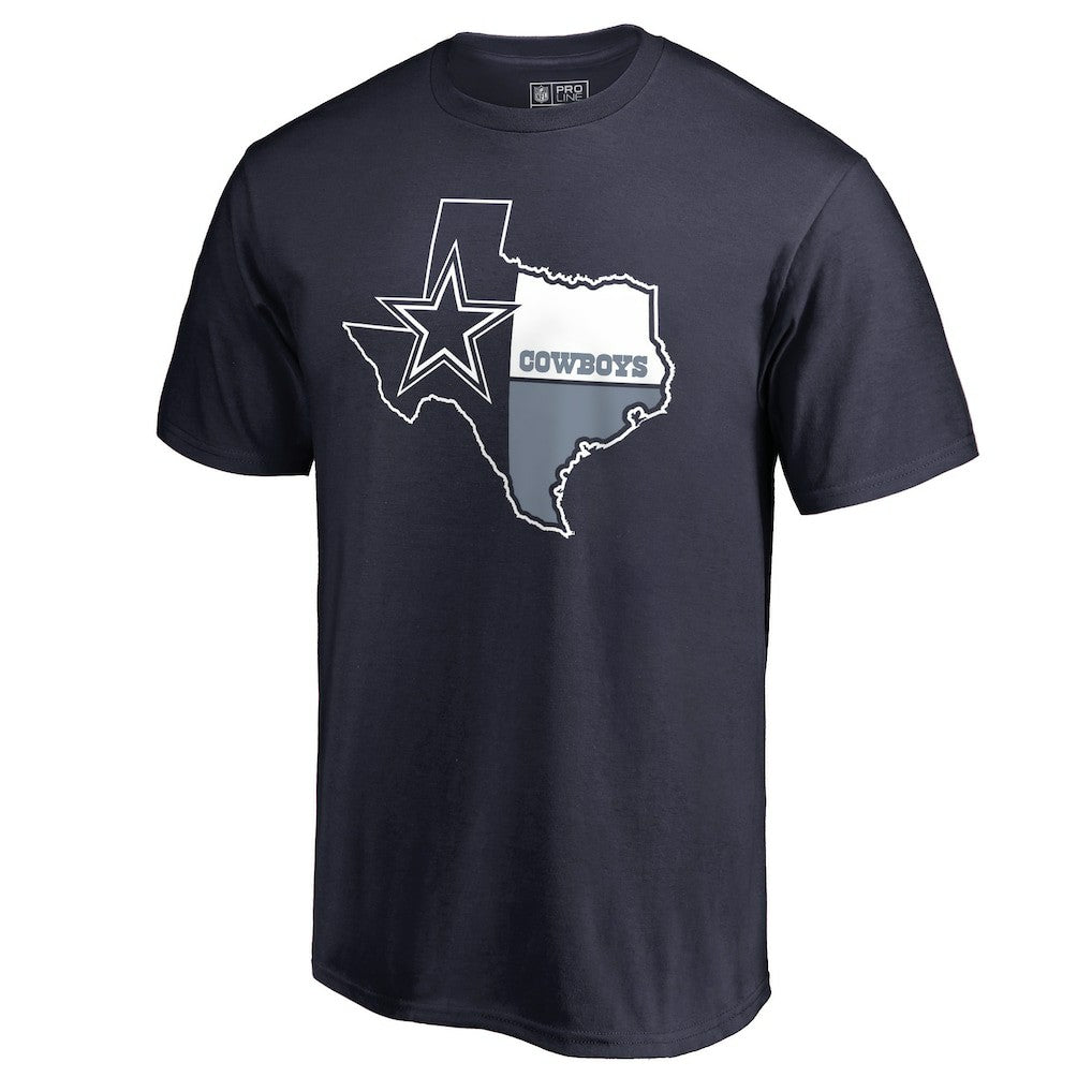 Dallas Cowboys Hometown Collection T-Shirt Navy - NFL