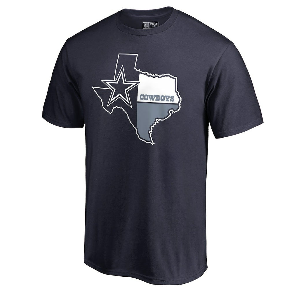 Dallas Cowboys Hometown Collection T-Shirt Navy - NFL