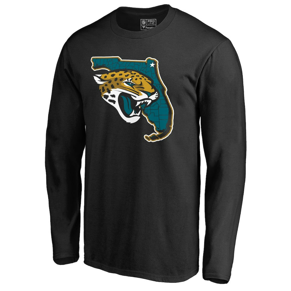 Jacksonville Jaguars Hometown Collection Long Sleeve T-Shirt Black - NFL