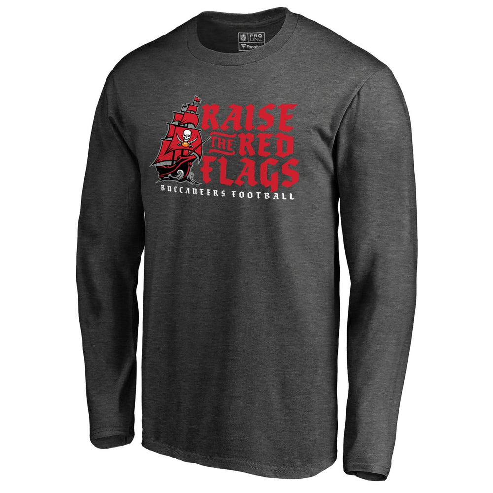 Tampa Bay Buccaneers Hometown Collection Long Sleeve T-Shirt Heathered Gray - NFL