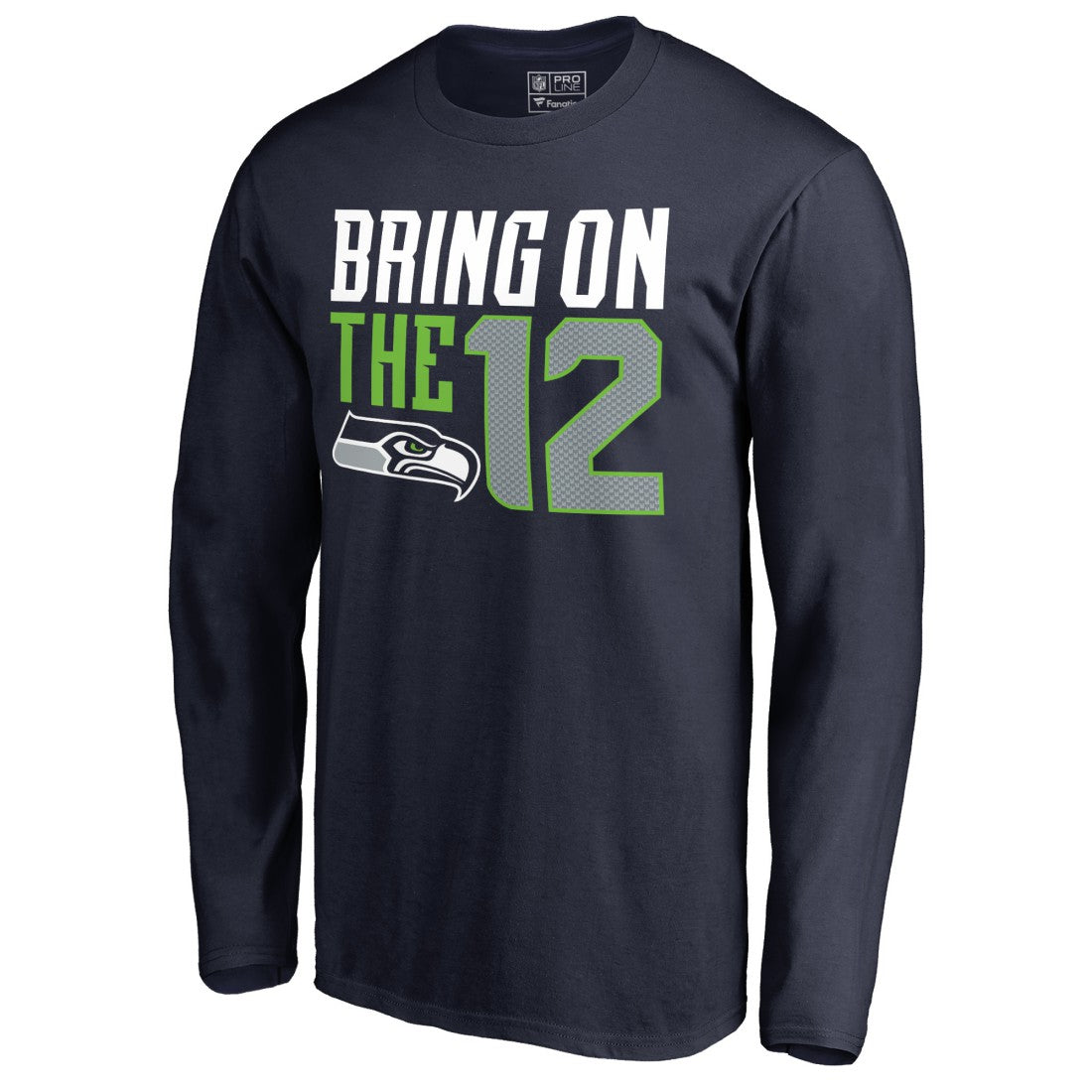 Seattle Seahawks Hometown Collection Long Sleeve T-Shirt College Navy - NFL