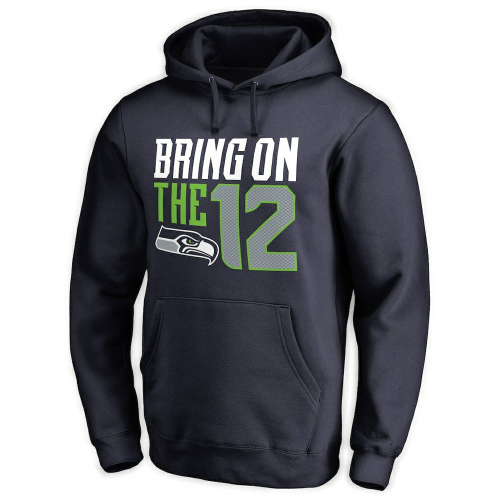 Seattle Seahawks Hometown Collection Pullover Hoodie Navy - NFL