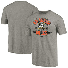 Anaheim Ducks - Hometown Collection Tri-Blend T-Shirt Gray