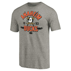 Anaheim Ducks - Hometown Collection Tri-Blend T-Shirt Gray