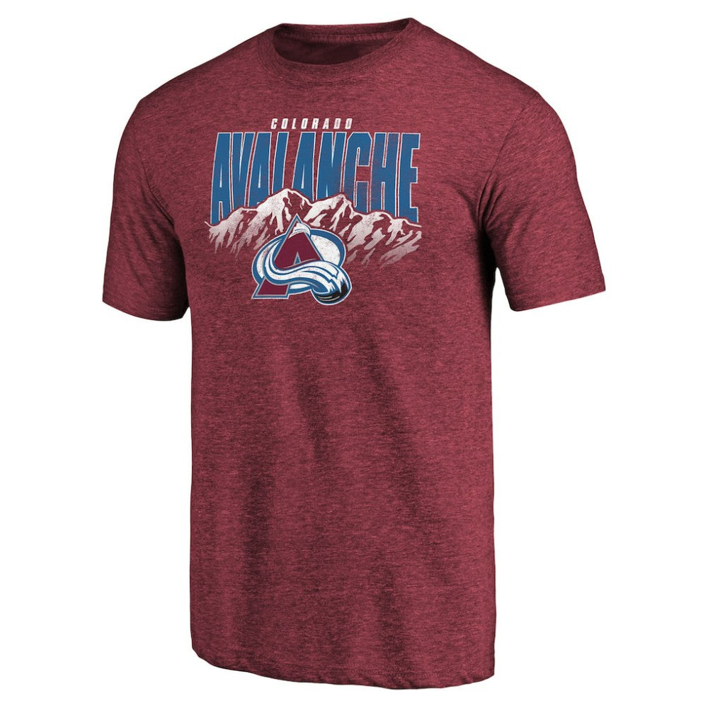 Colorado Avalanche - Hometown Collection Tri-Blend T-Shirt Burgundy