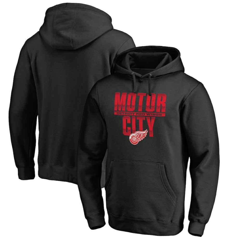 Detroit Red Wings - Hometown Collection Pullover Hoodie Black