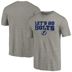 Tampa Bay Lightning - Hometown Collection Tri-Blend T-Shirt Gray
