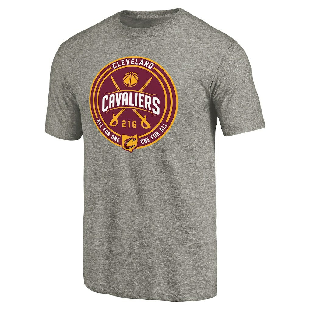 NBA - Cleveland Cavaliers One for All Hometown Collection Tri-Blend T-Shirt - Gray