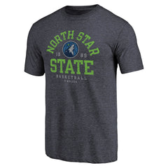 NBA - Minnesota Timberwolves North Star State Hometown Collection Tri-Blend T-Shirt - Navy