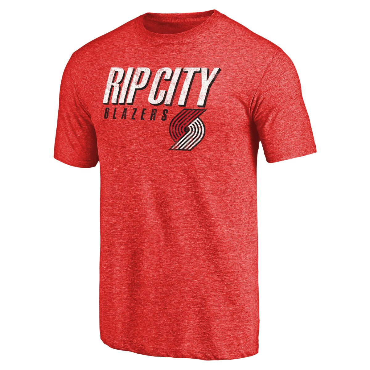 NBA - Portland Trail Blazers Rip City Hometown Collection Tri-Blend T-Shirt - Red