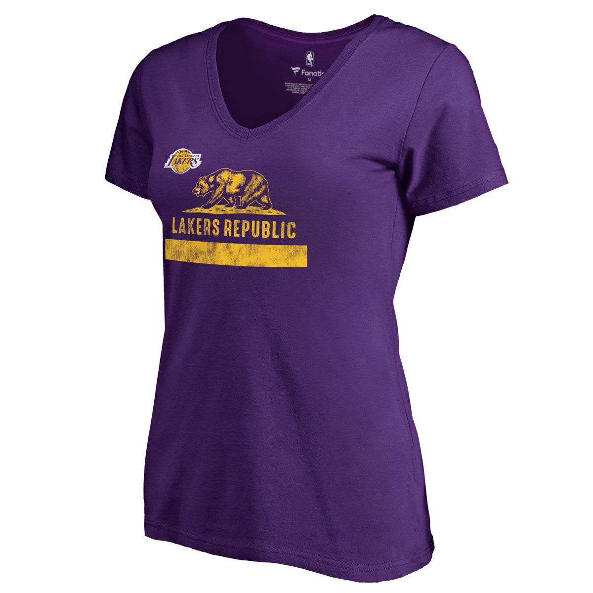 NBA - Los Angeles Lakers Women's Lakers Republic Hometown Collection T-Shirt - Purple