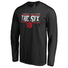 NBA - Toronto Raptors The Six Hometown Collection Long Sleeve T-Shirt - Black