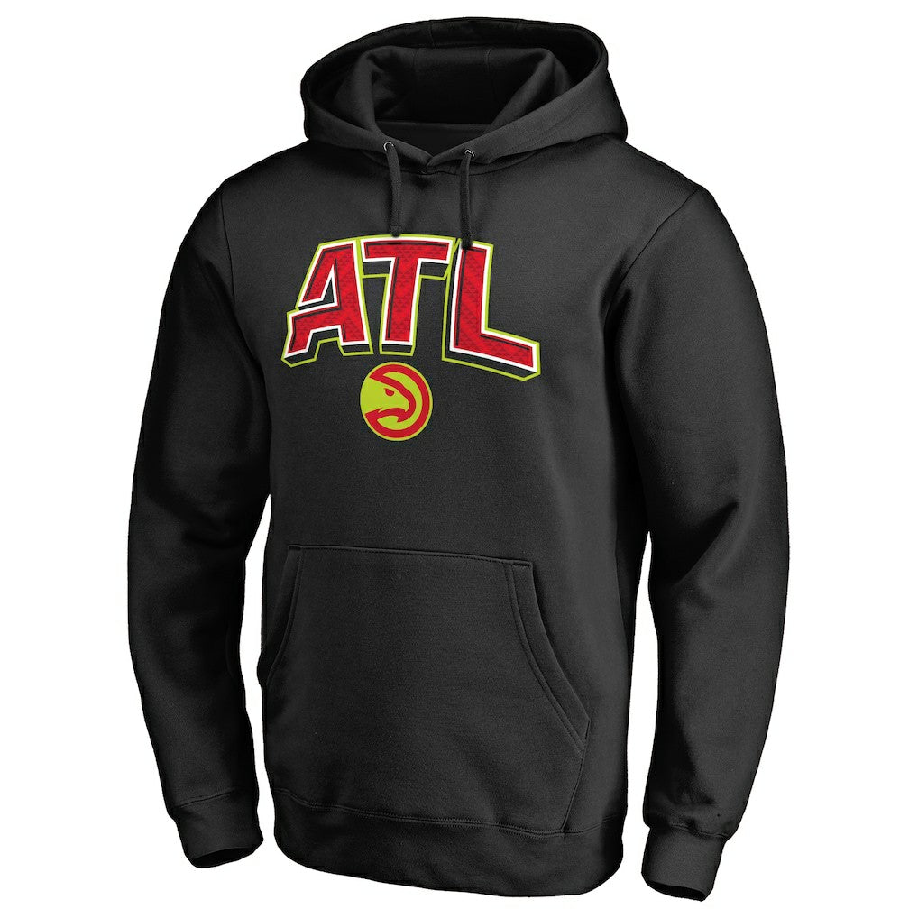 NBA - Atlanta Hawks ATL Hometown Collection Pullover Hoodie - Black