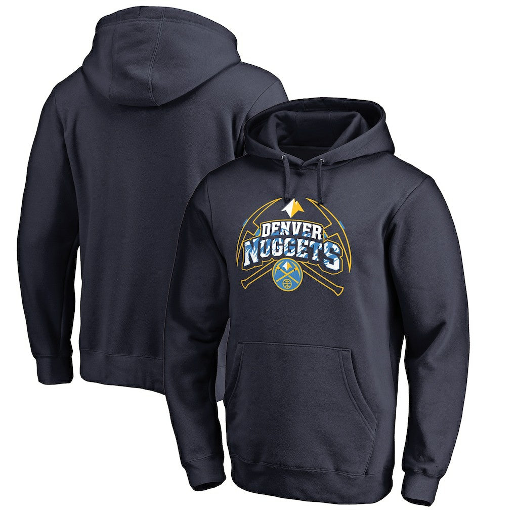 NBA - Denver Nuggets Pickaxe Hometown Collection Pullover Hoodie - Navy