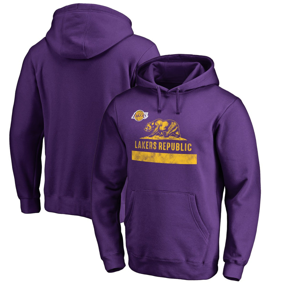 NBA - Los Angeles Lakers Lakers Republic Hometown Collection Pullover Hoodie - Purple
