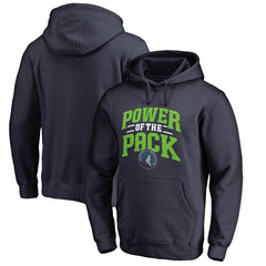 NBA - Minnesota Timberwolves Power of the Pack Hometown Collection Pullover Hoodie - Navy
