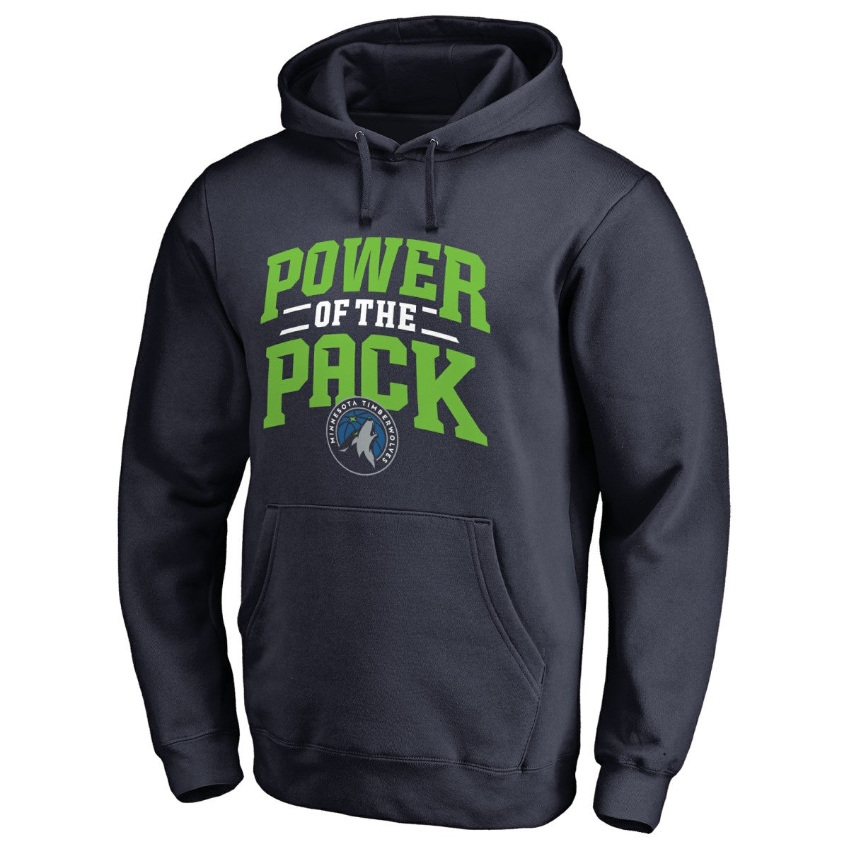 NBA - Minnesota Timberwolves Power of the Pack Hometown Collection Pullover Hoodie - Navy