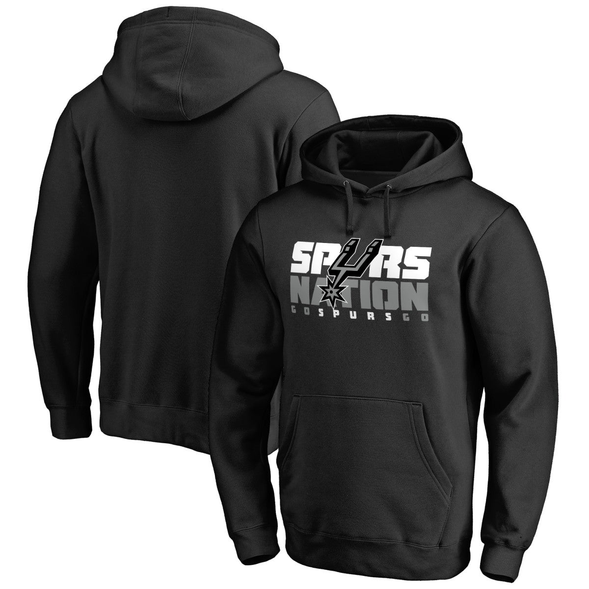 NBA - San Antonio Spurs Spurs Nation Hometown Collection Pullover Hoodie - Black