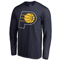 NBA - Myles Turner Indiana Pacers Long Sleeve Backer Name and Number T-Shirt - Navy