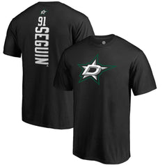 Tyler Seguin Dallas Stars - Backer Name & Number T-Shirt Black