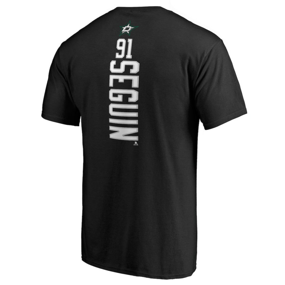 Tyler Seguin Dallas Stars - Backer Name & Number T-Shirt Black