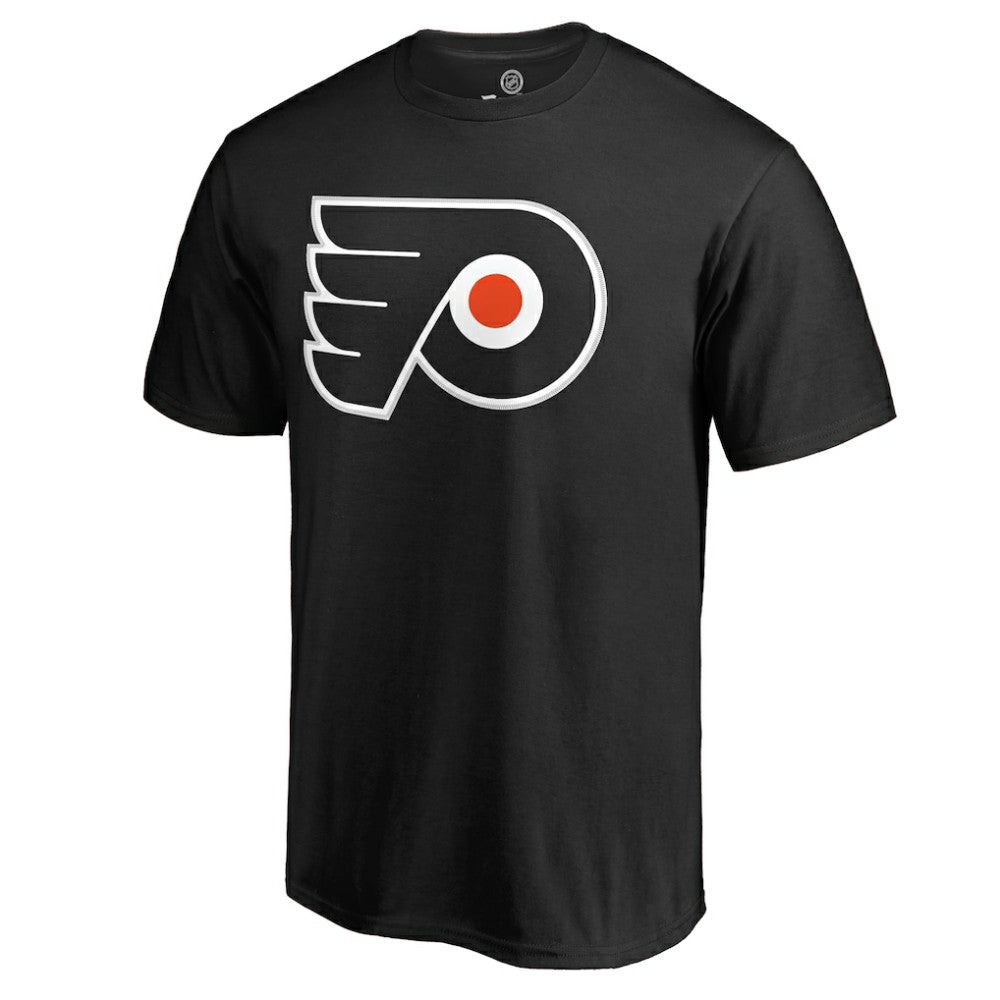 Travis Konecny Philadelphia Flyers - Team Logo Backer Name & Number T-Shirt Black