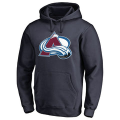 Nathan MacKinnon Colorado Avalanche - Backer Name & Number Pullover Hoodie Navy