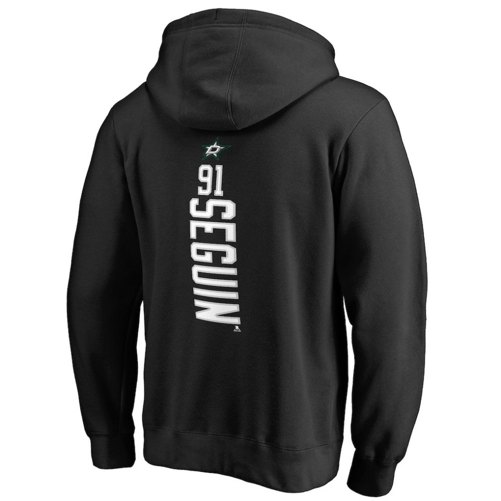 Tyler Seguin Dallas Stars - Backer Name & Number Pullover Hoodie Black