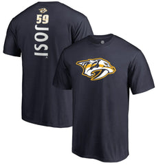 Roman Josi Nashville Predators - Backer Name & Number T-Shirt Navy