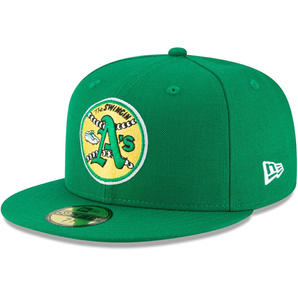 Athletics New Era Cooperstown Collection Wool 59FIFTY Fitted Hat Sale