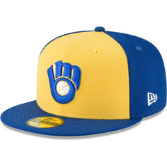 Milwaukee Brewers New Era Cooperstown Collection Wool 59FIFTY Fitted Hat for sale