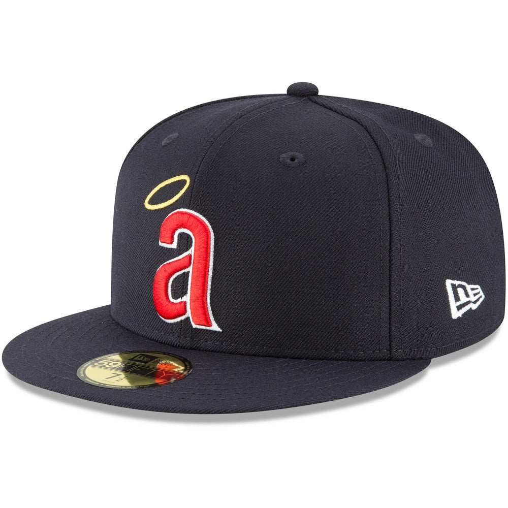 California Angels New Era Cooperstown Collection Wool 59FIFTY Fitted Hat Lifestyle