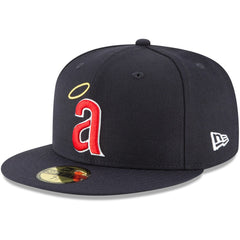 California Angels New Era Cooperstown Collection Wool 59FIFTY Fitted Hat Lifestyle