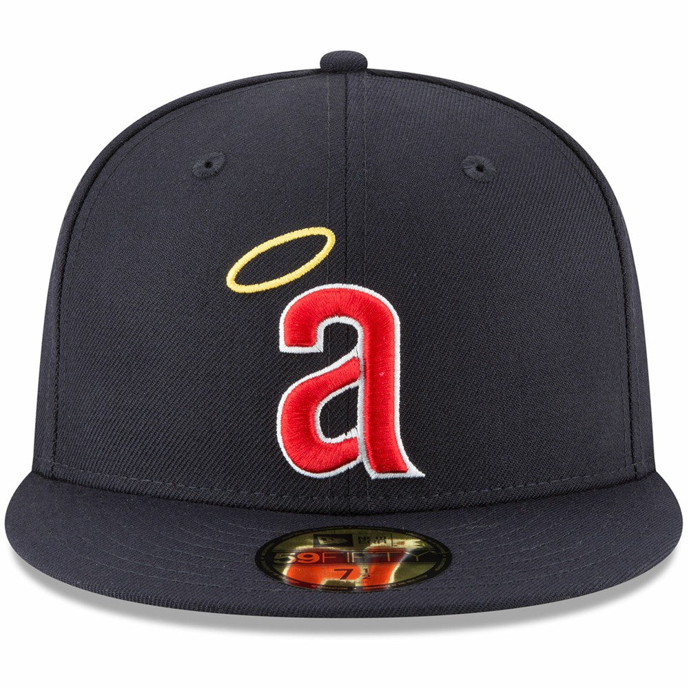California Angels New Era Cooperstown Collection Wool 59FIFTY Fitted Hat Lifestyle