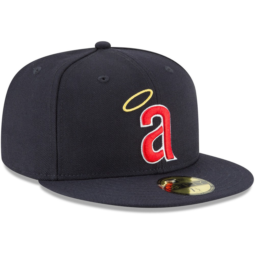California Angels New Era Cooperstown Collection Wool 59FIFTY Fitted Hat Lifestyle