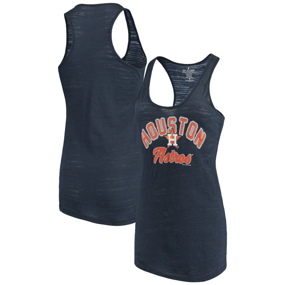 Houston Astros Soft as a Grape Women's Multicount Racerback Tank Top Clearance