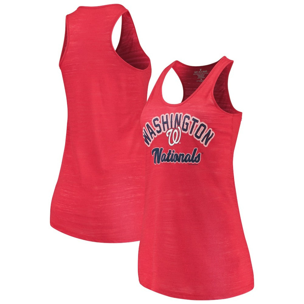 Washington Nationals Soft as a Grape Women's Multicount Racerback Tank Top Clearance