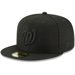 Washington Nationals New Era Primary Logo Basic 59FIFTY Fitted Hat Lifestyle
