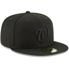 Washington Nationals New Era Primary Logo Basic 59FIFTY Fitted Hat Lifestyle